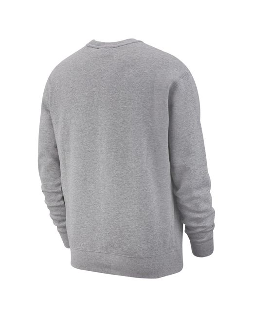 Nike Gray M Nsw Clb Crw T for men
