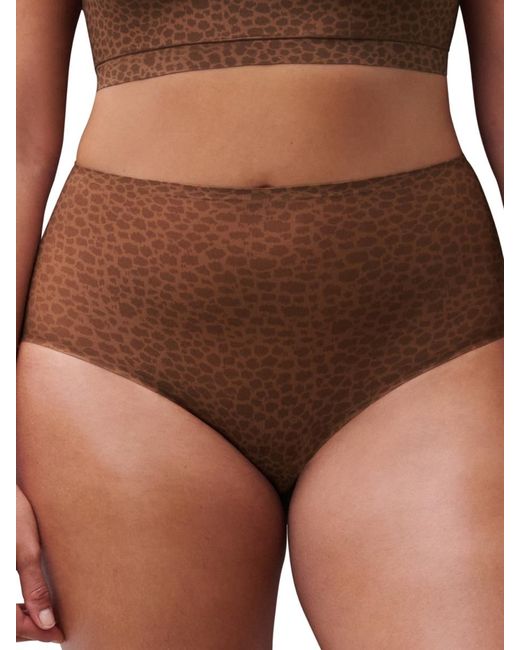 Chantelle Brown Softstretch High Waisted Brief