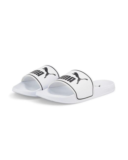 PUMA White Leadcat 2.0 Sandals