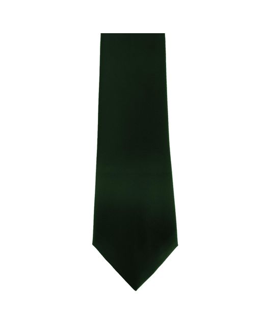 PREMIER Green Plain Satin Tie (Narrow Blade) (Pack Of 2) (Bottle) for men