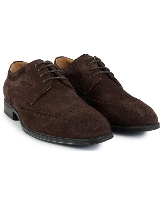 Sole Brown Ldn Guard Brogue Shoes for men