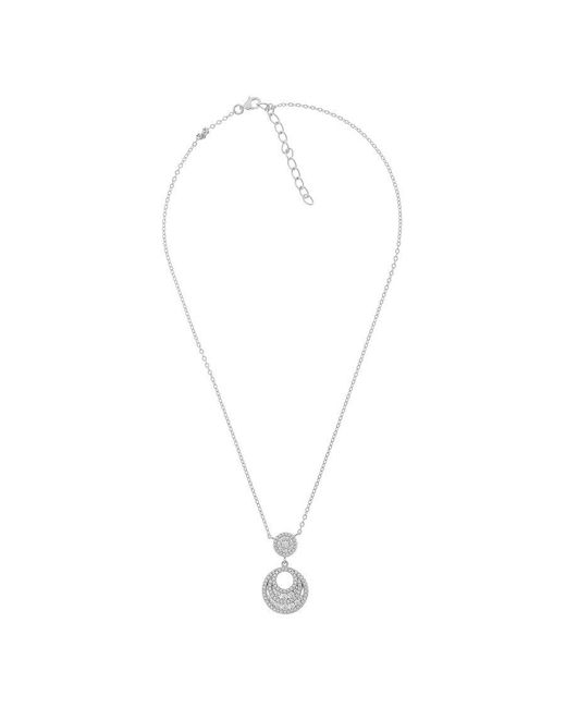 Orphelia Metallic 925 Sterling Chain With Pendant