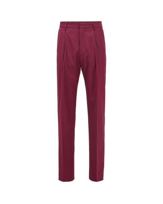 Boss Red Pero Regular Fit Trousers for men