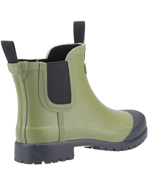 Cotswold Green Ladies Blenheim Wellington Boot Rubber