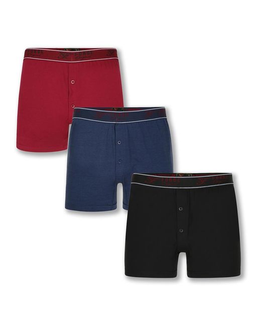 KAM Jeanswear Blue Kam Big & Tall Underwear Multipack Of 3 for men