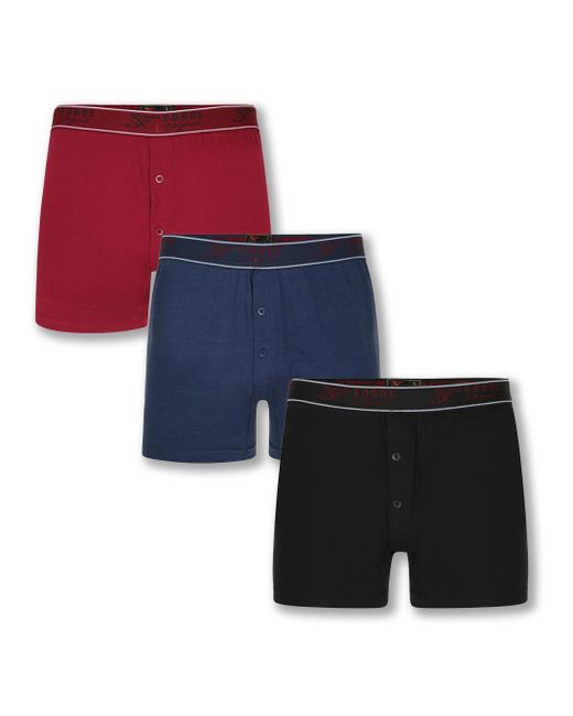 KAM Jeanswear Blue Kam Big & Tall Underwear Multipack Of 3 for men