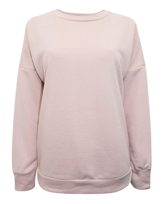Roman Pink Sweatshirt Lounge Top