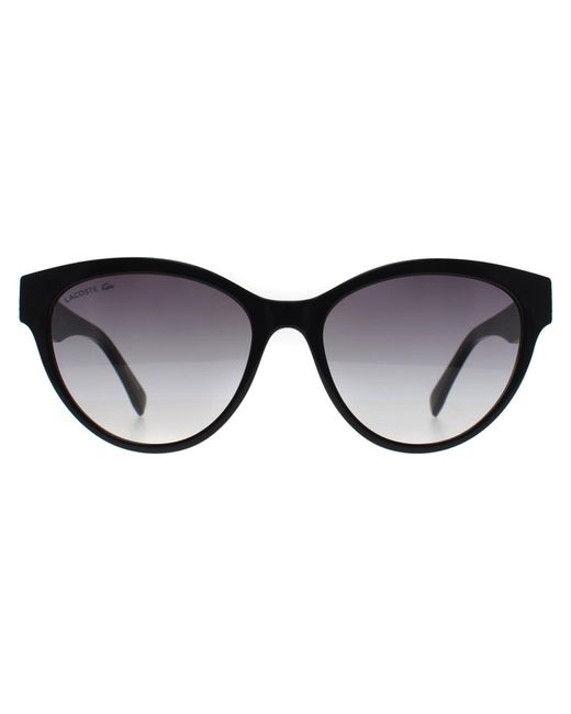 Lacoste Cat Eye Dames Zwart Grijs Kleurverloop L983s in het Black