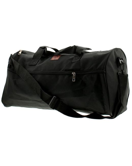 Wynsors Black Canvas Holdall Sports Bag