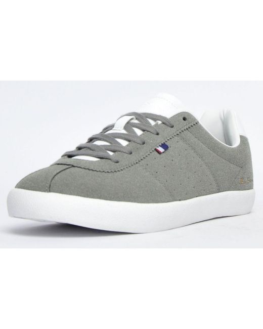 Ben Sherman Gray Original Skywalker Memory Foam Trainers for men