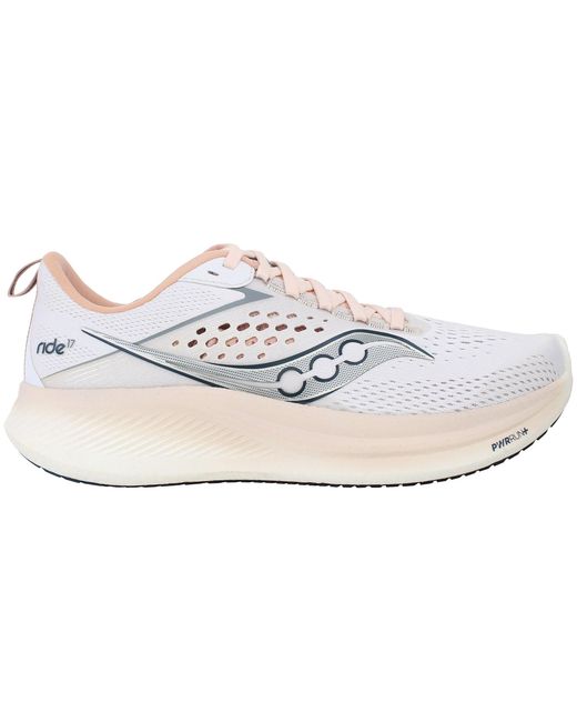 Saucony White Ride 17 Running Shoes