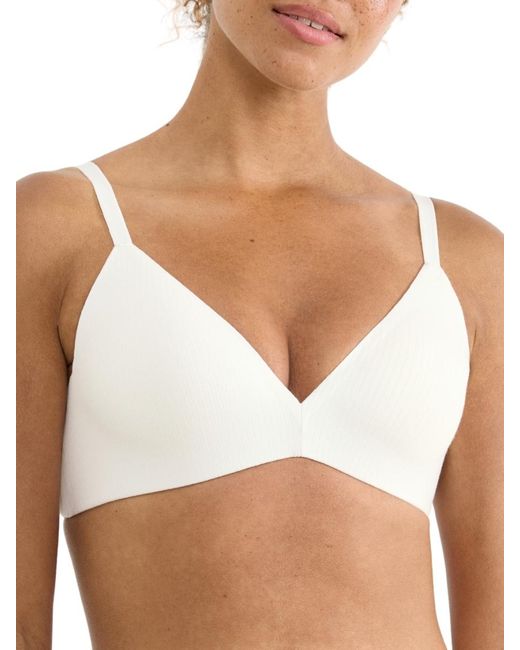 Sloggi White Zero Feel Pure Up Push Up Bra