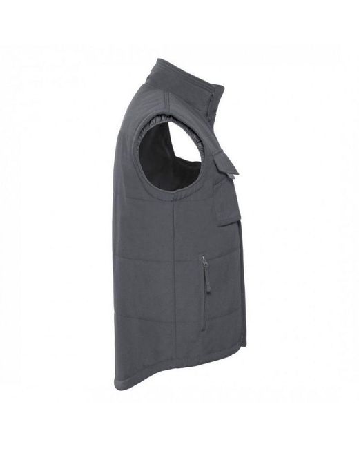 Russell Blue Gilet Jacket (Convoy) for men