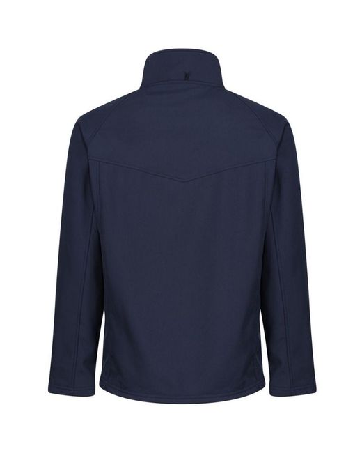 Regatta Blue Uproar Softshell Wind Resistant Fleece Jacket for men