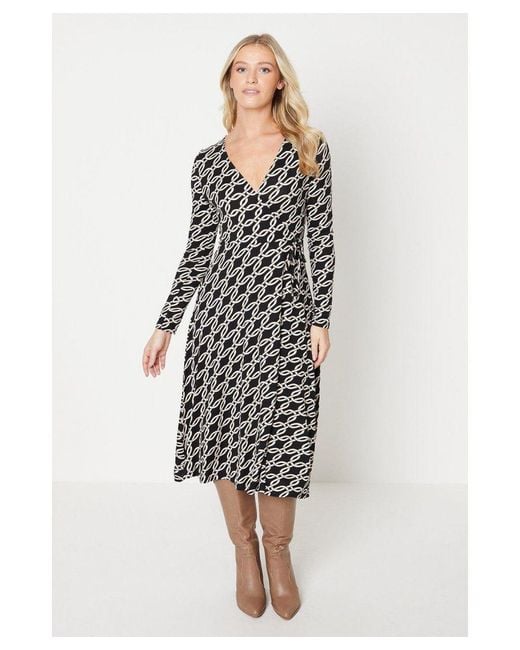 Dorothy perkins monochrome sales dress