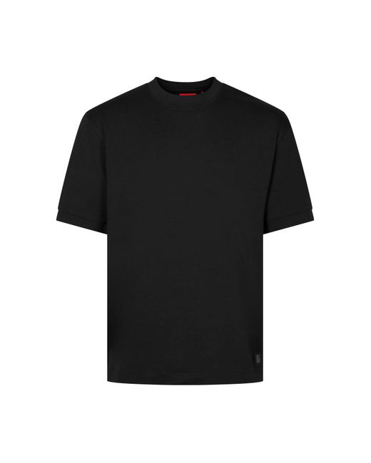 Luke 1977 Black Dapper Schnapper Relaxed Fit T-Shirt for men