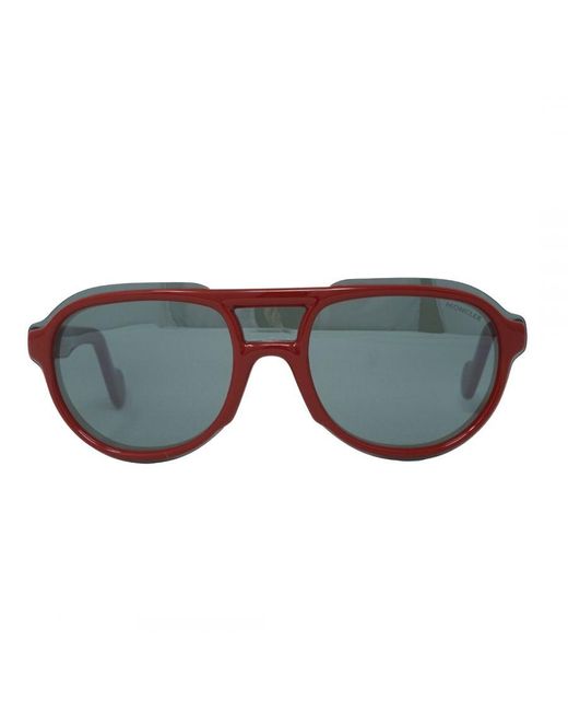 Moncler Blue Ml0055 66C Sunglasses for men