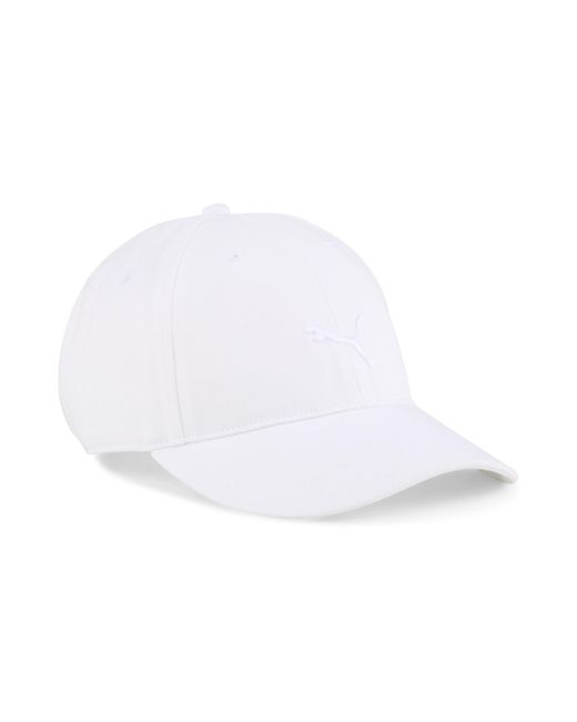 PUMA White Premium Essentials Adjustable Hat