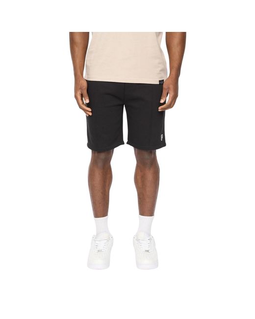 Crosshatch Black Bardon Casual Shorts for men