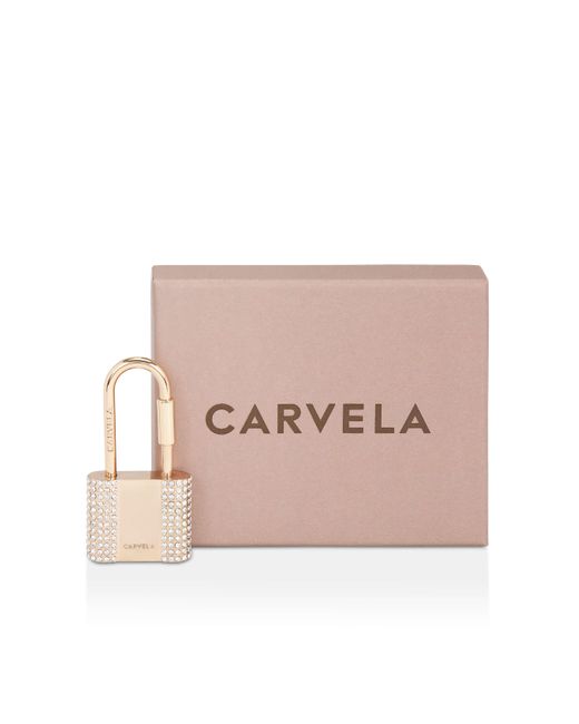 Carvela Kurt Geiger Pink Padlock Keyring