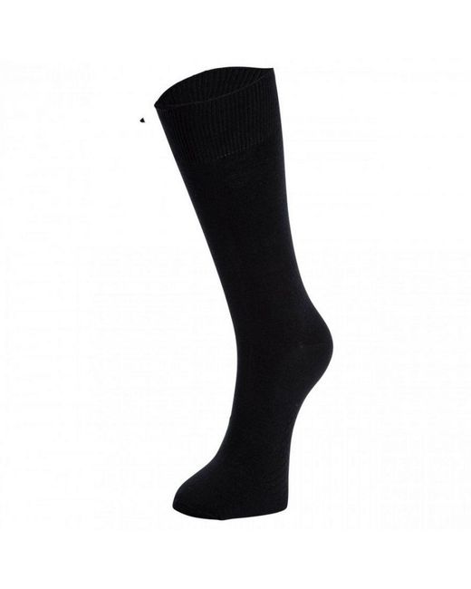 Trespass Black Daily Walking Socks (Pack Of 5) for men