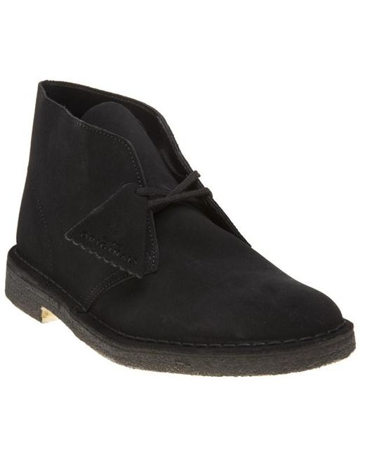 Clarks Black Desert Boots for men