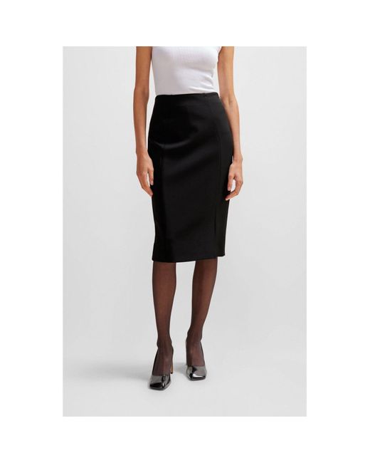 Boss Black Womenss Vukeva Pencil Skirt