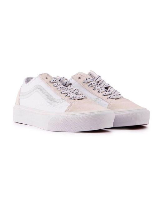 Vans White Old Skool Trainers