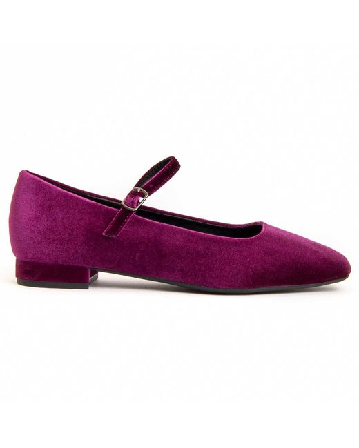 Montevita Purple Ballet Flats Balera3
