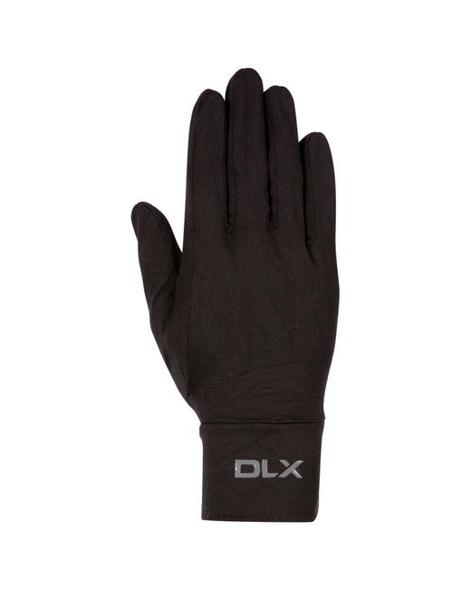 DLX Black Adult Lindley Dlx Ski Gloves