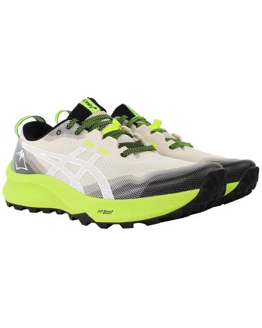 Asics Green Gel-Trabuco 12 Trail Running Shoes for men