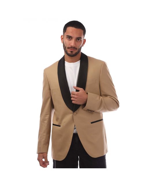 Boss Brown T-Harvers Tux Blazer Jacket for men