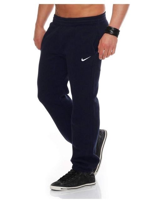 Nike Blue Club Swoosh Cuff Joggers for men