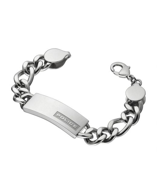 Police Metallic "Strip" Bracelet for men