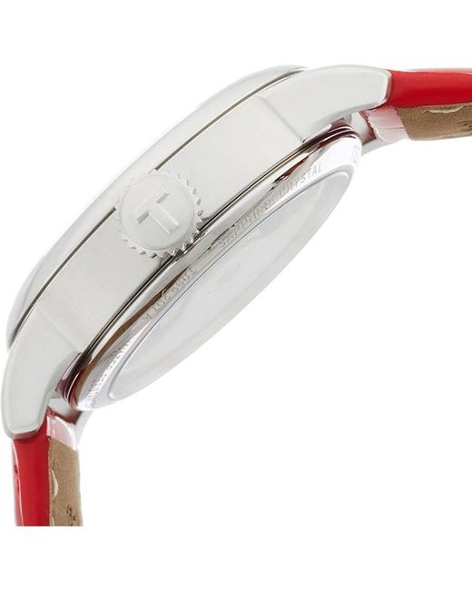 Tissot Red Chemin Des Tourelles Watch T0992071611800 Leather (Archived)
