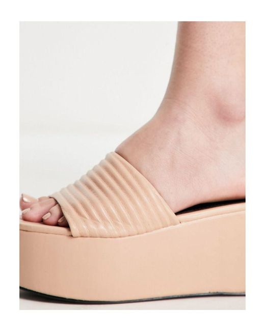 SIMMI Natural London Saanvi Flatform Sandals