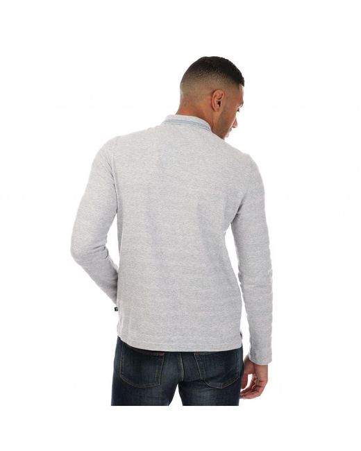 Ted Baker Gray Penine Regular Fit Polo for men
