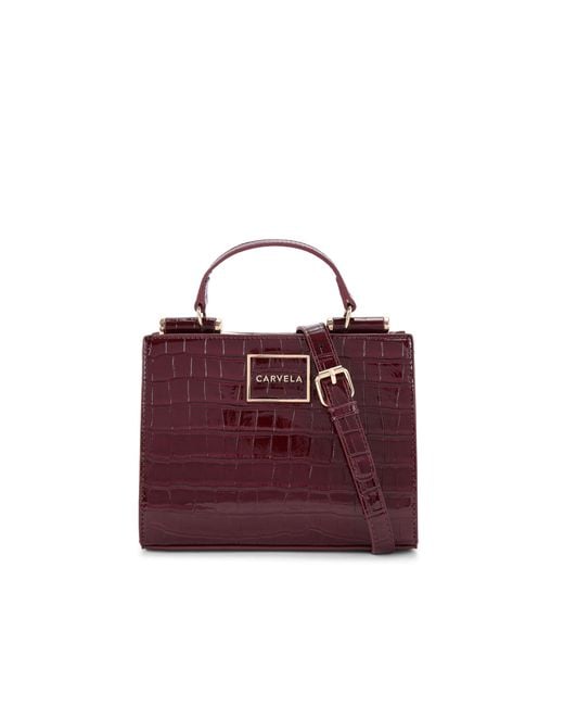 Carvela Kurt Geiger Purple Jessica Mini Tote 2 Bag