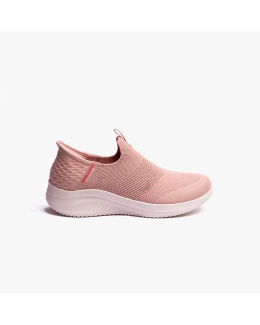 Skechers Pink 149708/Ros Ultra Flex 3.0-Cozy Streak Casual Shoes Rose