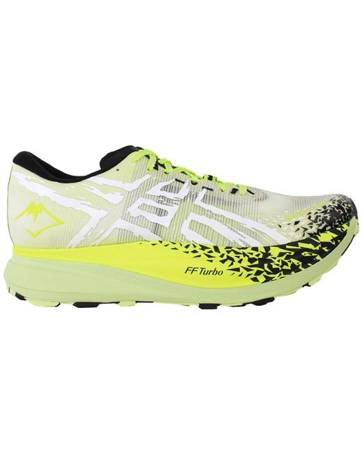 Asics Yellow Metafuji Trail Running Shoes for men