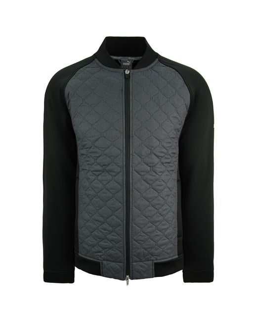 PUMA Black Warmcell Primaloft Stealth Water Repellent Jacket 597586 01 for men