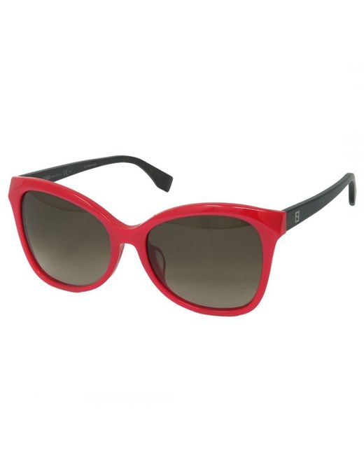 Fendi Red Sunglasses Ff 0043/F/S Mhk