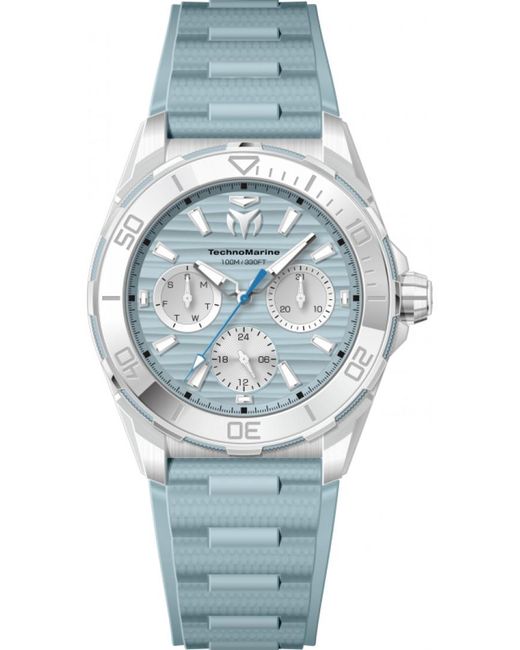 TechnoMarine Gray Tm-725038 Ladies Seven Seas Watch
