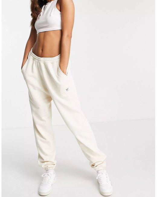 Reebok White Joggers