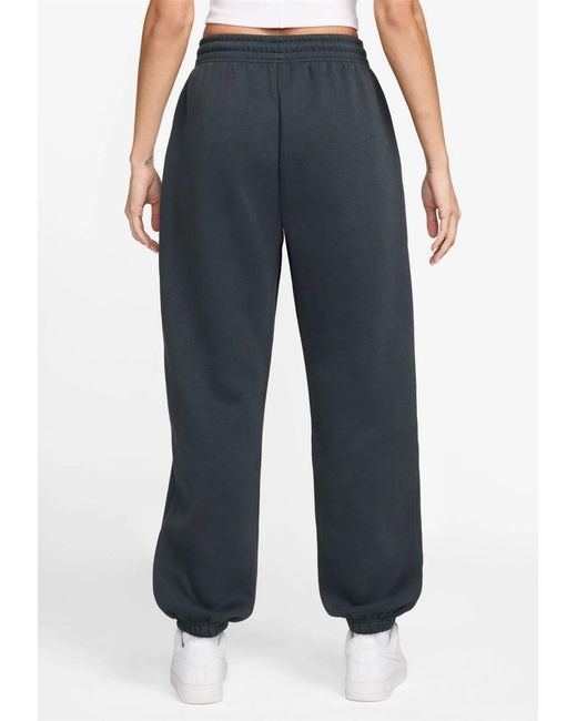 Nike Blue Phoenix Fleece Oversized Joggers