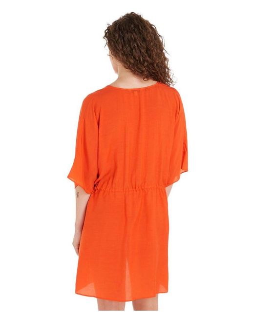 Tommy Hilfiger Orange Beach Cover Up