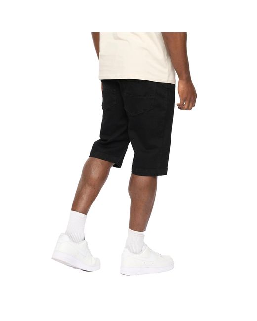 Crosshatch Black Hammersmith Denim Shorts Wash) for men