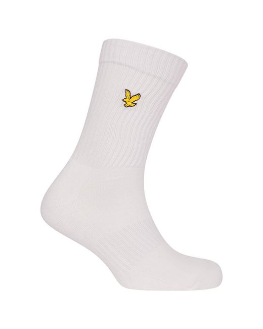 Lyle & Scott Black 3 Pack Tube Socks for men