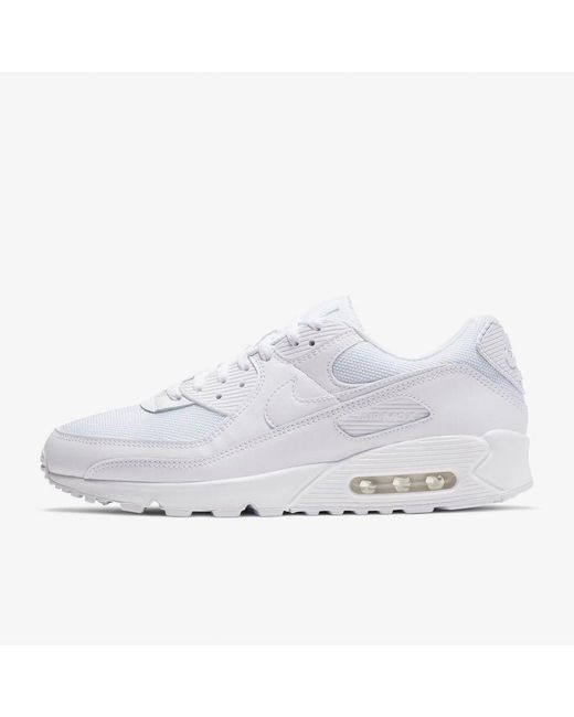 Nike White Air Max 90 Trainers