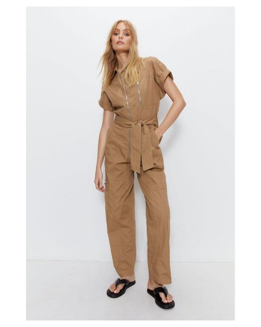 Warehouse Natural Utility Tie-Up Boilersuit